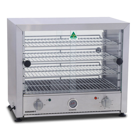 Roband Pie Warmer 50 Pies Glass Doors Both Sides PM50G