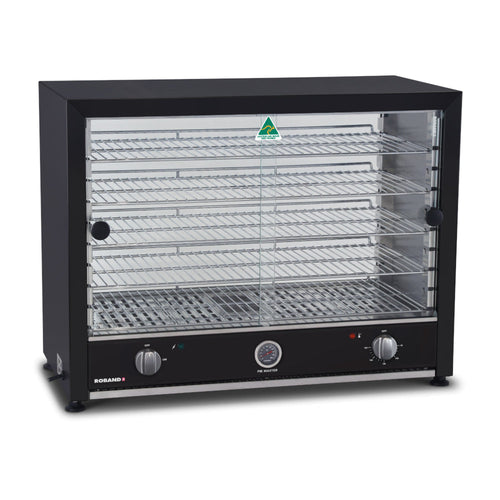 Roband PMB100L black 100-pie warmer with internal light