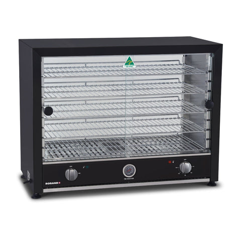 Roband Black Pie Warmer 100 Pies w Light PMB100L