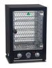 Roband Black Pie Warmer, 25 Pies, Hinged Door, Internal Light PMB25L