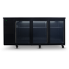 SKOPE BB.3.GSL BackBar 3 Glass Sliding Door Fridge 635L