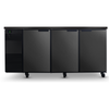 SKOPE BB.3.SSW BackBar 3 Solid Swing Door Fridge 635L