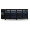 SKOPE BB.4.GSL BackBar 4 Glass Sliding Door Fridge 860L