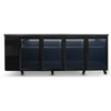 SKOPE BB.4.GSW BackBar 4 Glass Swing Door Fridge 860L