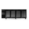 SKOPE BB.4.GSW BackBar 4 Glass Swing Door Fridge 860L