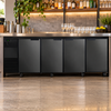SKOPE BB.4.SSW BackBar 4 Solid Swing Door Fridge 860L