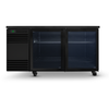 SKOPE CL.2.GSW BackBar 2 Glass Swing Door CounterLine Fridge 345L