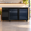 SKOPE CL.2.GSW BackBar 2 Glass Swing Door CounterLine Fridge 345L