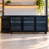 SKOPE CL.3.GSW BackBar 3 Glass Swing Door CounterLine Fridge 533L