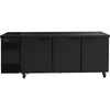 SKOPE CL.3.SSW BackBar 3 Solid Swing Door CounterLine Fridge 533L