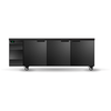 SKOPE CL.3.SSW BackBar 3 Solid Swing Door CounterLine Fridge 533L