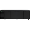SKOPE CL.4.SSW BackBar 4 Solid Swing Door CounterLine Fridge 721L
