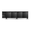 SKOPE CL.4.SSW BackBar 4 Solid Swing Door CounterLine Fridge 721L