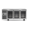 SKOPE RF7.UBR.3.GD ReFlex 3 Glass Door Underbench GN 1/1 Compatible Fridge 387L