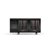 SKOPE SL.2.GSL BackBar 2 Glass Sliding Door SlimLine Fridge 290L