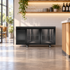 SKOPE SL.2.GSL BackBar 2 Glass Sliding Door SlimLine Fridge 290L