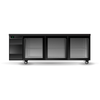 SKOPE SL.3.GSL BackBar 3 Glass Sliding Door SlimLine Fridge 448L