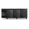 SKOPE SL.3.SSW BackBar 3 Solid Swing Door SlimLine Fridge 448L