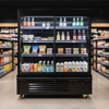 Bromic SVM1250SD-NR Semi Vertical 2 Door Multideck Display Fridge 1250mm