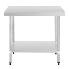 Vogue Stainless Steel Prep Table 900mm T375