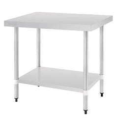 Vogue Stainless Steel Prep Table 900mm T375