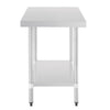 Vogue Stainless Steel Prep Table 900mm T375