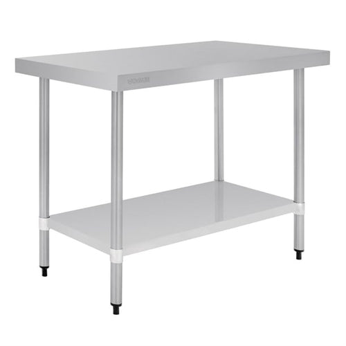 Vogue Stainless Steel Prep Table 1200mm