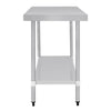 Vogue Stainless Steel Prep Table 1200mm
