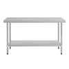 Vogue Stainless Steel Prep Table 1500mm