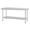 Vogue Stainless Steel Prep Table 1800mm