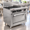 Trueheat RC Series Oven 4 Burner with 300mm griddle RCR9-4-3G-NG
