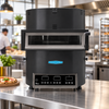TurboChef SPTC.FIRE.BL FIRE Pizza Oven – Black