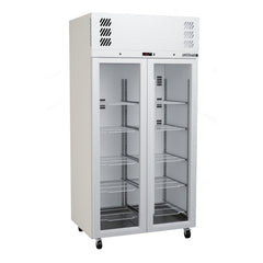 Williams Pearl - Slim 2 door White Upright Display Refrigerator commercial refrigeration