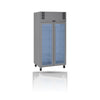 Williams Pearl - Slim 2 door Stainless Steel Upright Display Refrigerator