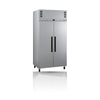Williams Pearl - Slim 2 door Stainless Steel Upright Storage Freezer