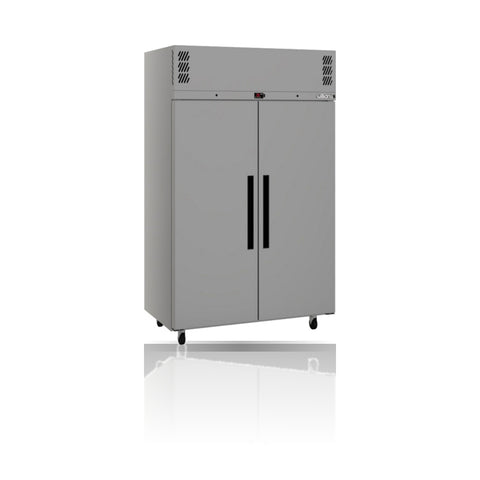 Williams Pearl - 2 door Stainless Steel Upright Storage Freezer