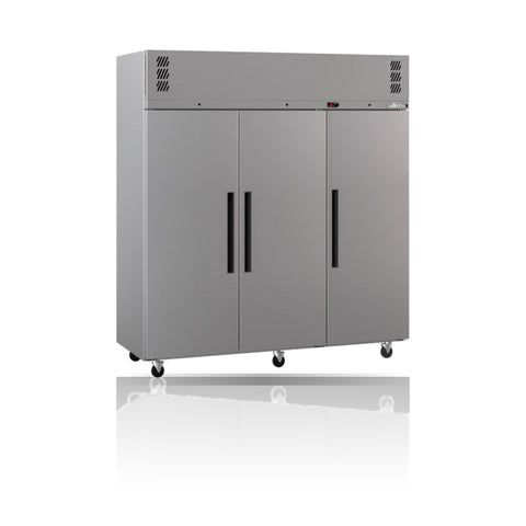 Williams Pearl - 3 door Stainless Steel Upright Storage Freezer