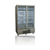 Williams Quartz Star - 2 door Stainless Steel Upright Display Refrigerator