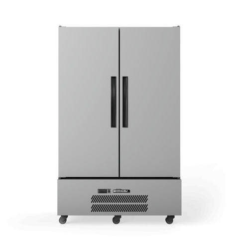 Williams Quartz Star - 2 door Stainless Steel Upright Storage Refrigerator