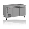 Williams Opal - 2 door Stainless Steel Under Counter Refrigerator With Blown Air Well
