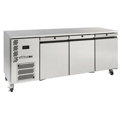 Williams Opal - Threee Door Stainless Steel Under Counter Refrigerator commercial refrigeration