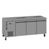 Williams Opal 3 door Stainless Steel Under Counter Refrigerator With Blown Air Well