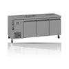 Williams Opal 3 door Stainless Steel Under Counter Refrigerator With Blown Air Well