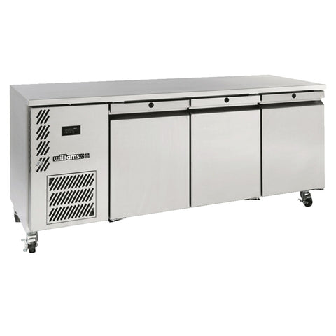 Williams Opal - 3 door Stainless Steel Under Counter Freezer