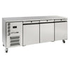 Williams Opal - 3 door Stainless Steel Under Counter Freezer