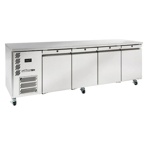 Williams Opal - 4 door Stainless Steel Under Counter Refrigerator