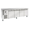Williams Opal - 4 door Stainless Steel Under Counter Refrigerator