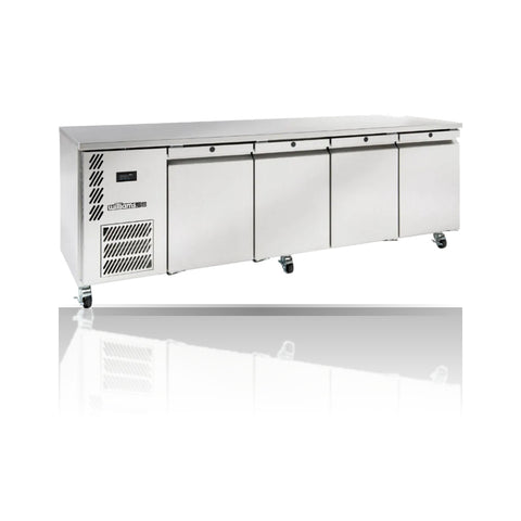 Williams Opal - 4 door Stainless Steel Under Counter Refrigerator