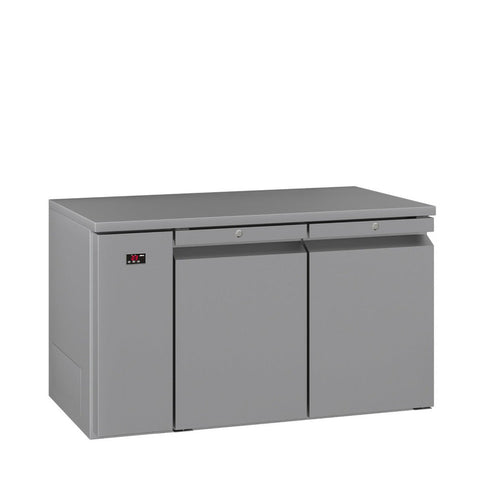 Williams Opal - 2 door Stainless Steel Remote Under Counter Storage Refrigerator