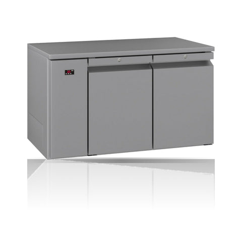 Williams Opal - 2 door Stainless Steel Remote Under Counter Storage Freezer